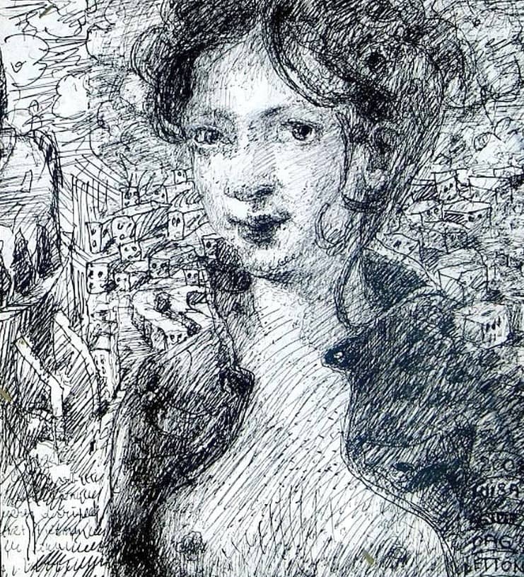A GIRL from the MOUNTAIN TOWN OF ILALIA.