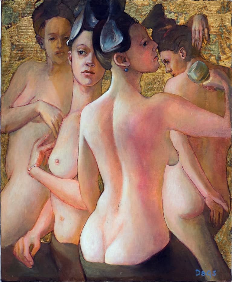 THREE TURNINGS of ONE WOMAN