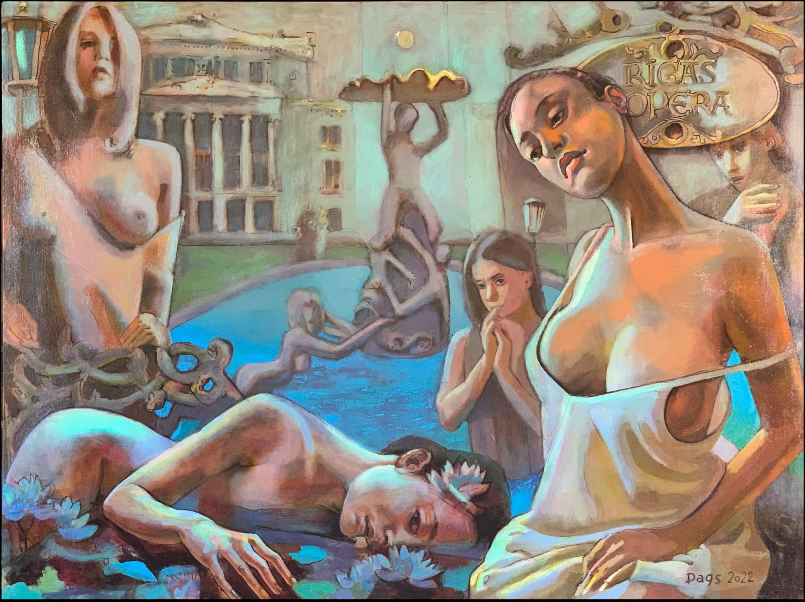 RIGA MERMAIDS at the LATVIAN NATIONAL OPERA