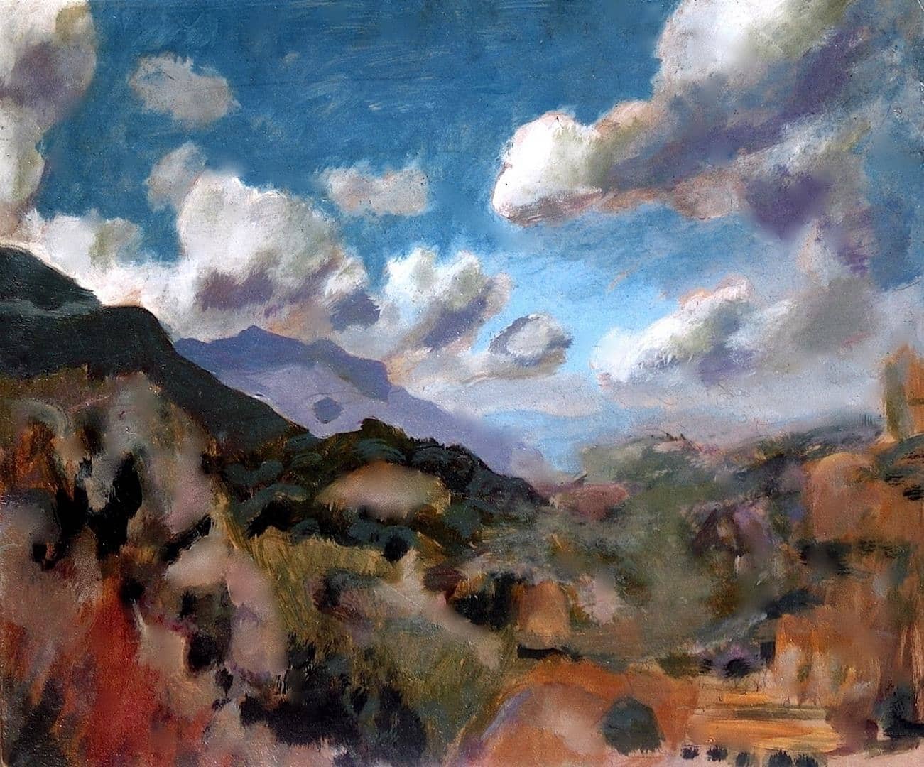 THE HILLS near ROME