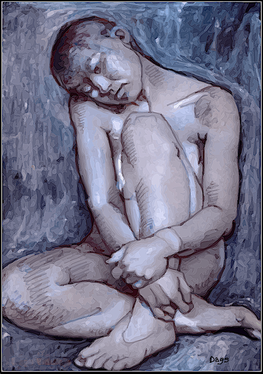 obedient HOUSEHOLD citizen 2021 Dags Vidulejs ⓒ charcoal/canvas