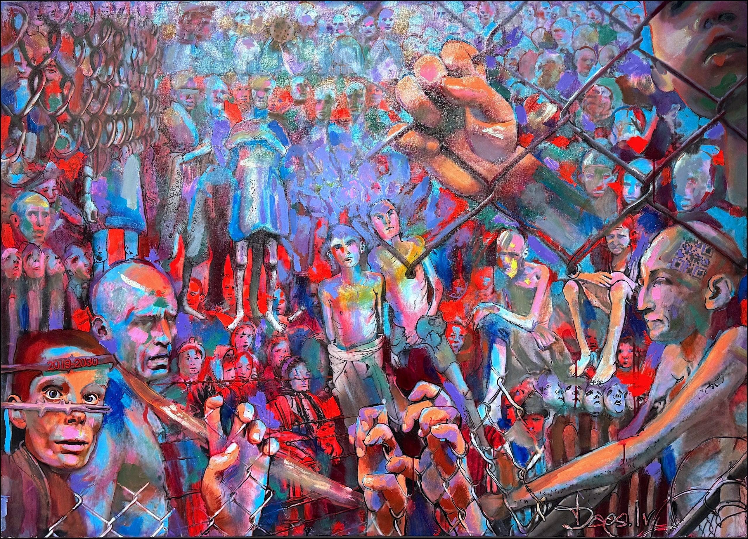 IN PANDEMONIUM. NEVER AGAIN 1940-2030.