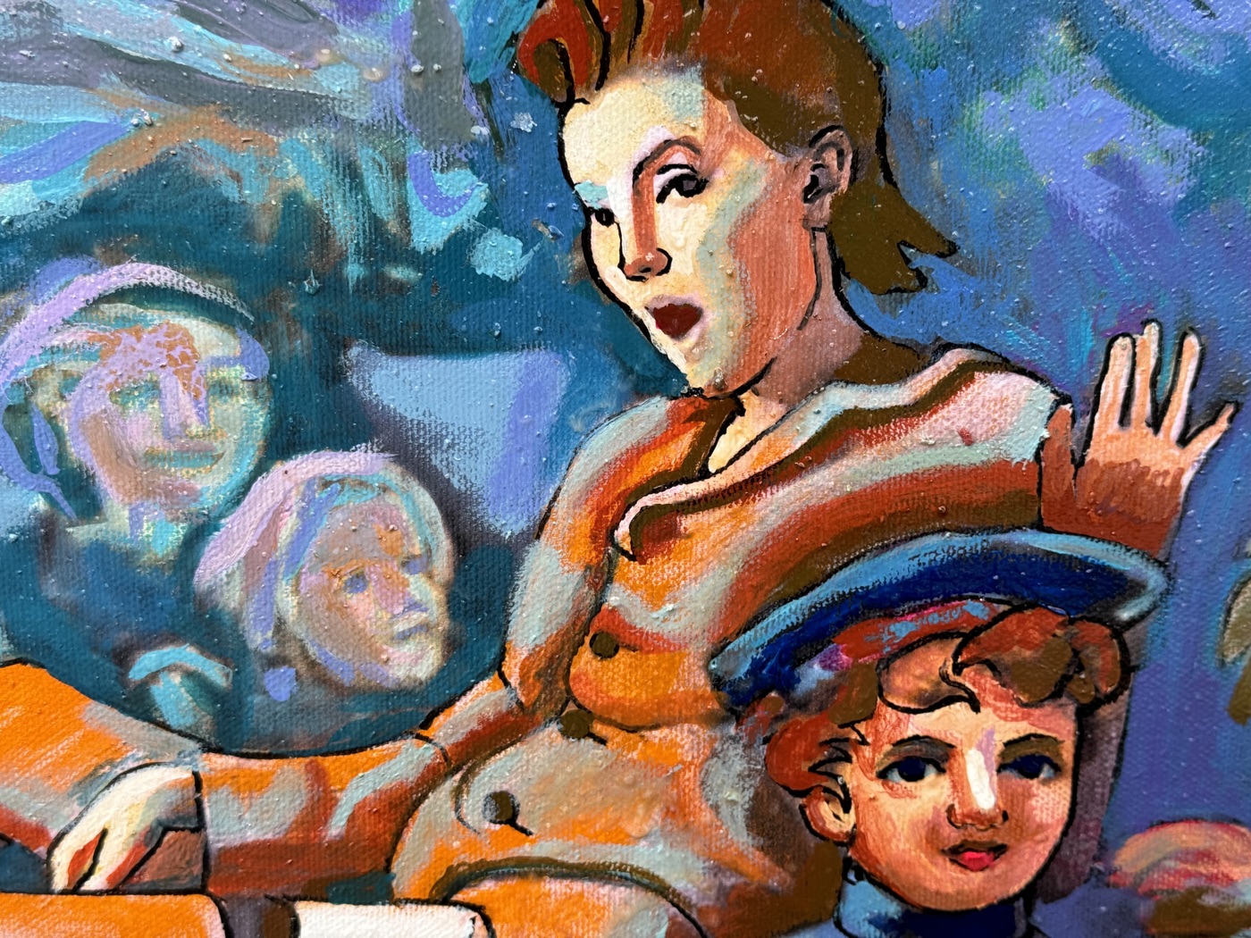 Gleznas par ģimenes vērtībām, jauniešu subkultūrām un garīgo transformāciju